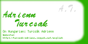 adrienn turcsak business card